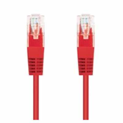 C-Tech CB-PP5-1R patch, Cat5e, UTP, 1m, červený C-TECH ka...