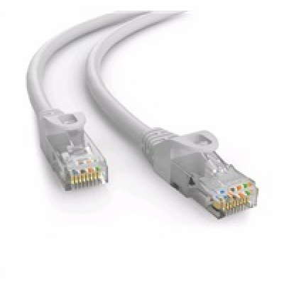 C-Tech CB-PP6-10 patch, Cat6e, UTP, 10m, šedý C-TECH kabe...