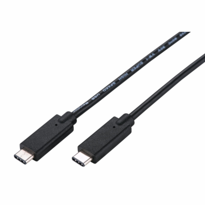 C-TECH Kabel USB 3.2, Type-C (CM/CM), PD 100W, 20Gbps, 2m...