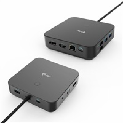 i-tec USB-C HDMI + Dual DP Docking Station + PD 100 W + U...