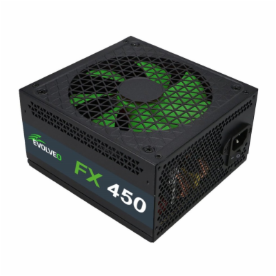 EVOLVEO FX 450, zdroj 450W ATX, 14cm, tichý, 80+, bulk