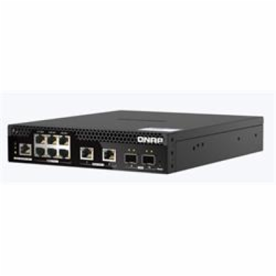 QNAP řízený PoE++ switch QSW-M2106PR-2S2T (6x 2,5GbE RJ45...