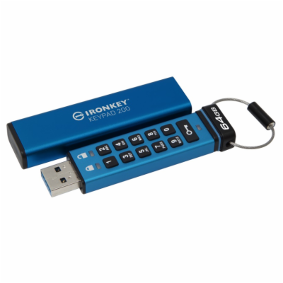 Kingston IronKey Keypad 200 64GB IKKP200/64GB Kingston Fl...