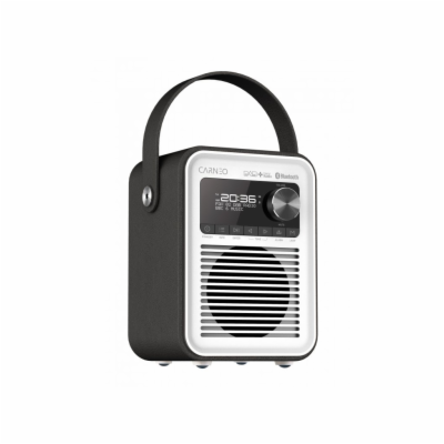 CARNEO D600 Rádio DAB+, FM, BT, black/white