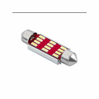 Automobilová žárovka LED SV8,5 (Canbus) T11x41 12 SMD 301...