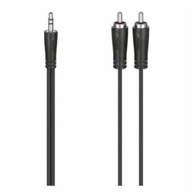 Hama 205111 Kabel JACK 3,5mm stereo, vidlice - 2x CINCH v...