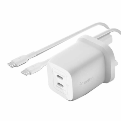 Belkin 65W napájecí adaptér 2xUSB-C+100W kabel