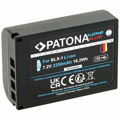 PATONA baterie pro foto Olympus BLX-1 2400mAh Li-Ion Plat...