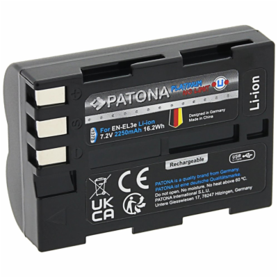 PATONA baterie pro foto Nikon EN-EL3E 2250mAh Li-Ion Plat...