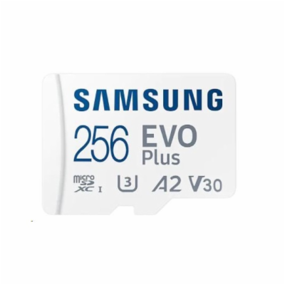 Samsung micro SDXC karta 256GB PRO Plus + SD adaptér