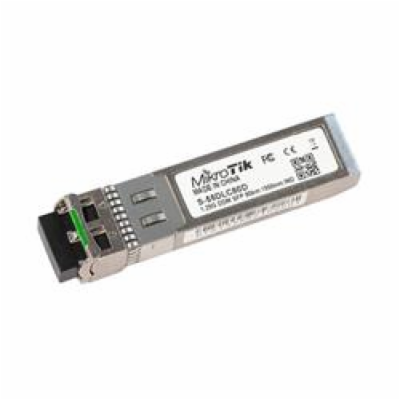 MikroTik S-55DLC80D SFP optický modul , SM, 80km, 1,25G, ...