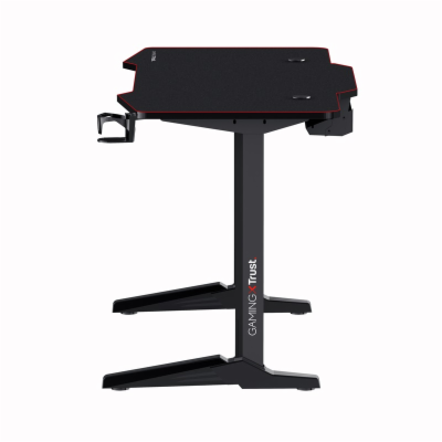 TRUST herní stůl GXT1175 Imperius XL Gaming Desk, černá