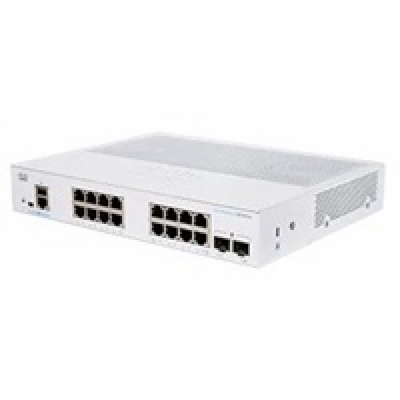 Cisco switch CBS350-16T-2G-EU (16xGbE,2xSFP,fanless) - RE...