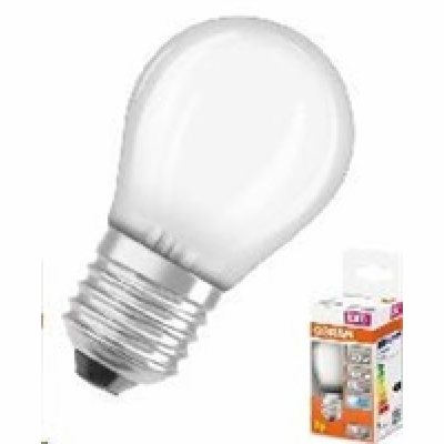 OSRAM LED STAR E27 4W/840 SCLP40W miniglobe studená