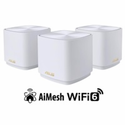 ASUS ZenWiFi XD4 Plus 3-pack white Wireless AX1800 Dual-b...