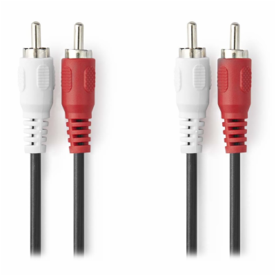 NEDIS stereo audio kabel RCA/ 2× zástrčka RCA - 2× zástrč...