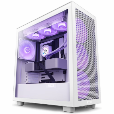 NZXT H7 Flow RGB CM-H71FW-R1 NZXT skříň H7 Flow RGB editi...