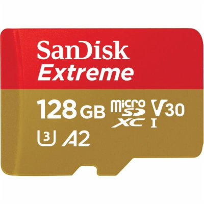 Paměťová karta SanDisk Extreme microSDXC 128GB pro akční ...