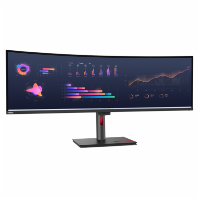 LENOVO LCD P49w-30 - 49”,IPS,matný,16:9,5120x1440,60Hz,4m...