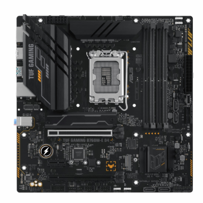 ASUS MB Sc LGA1700 TUF GAMING B760M-E D4, Intel B760, 4xD...