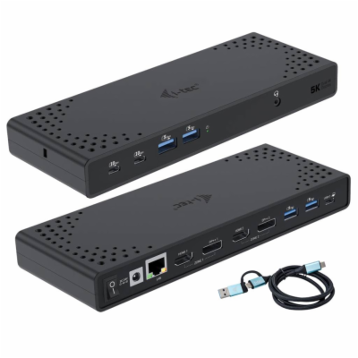 i-Tec USB 3.0 / USB-C / Thunderbolt Dual Display Docking ...