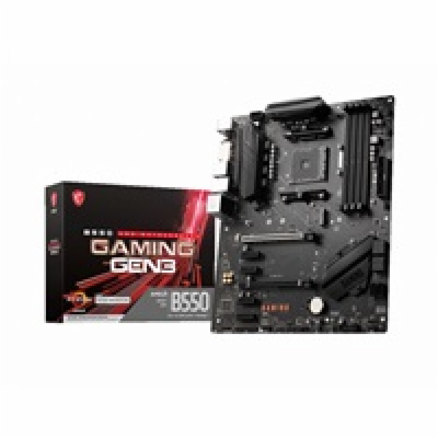 MSI MB Sc AM4 B550 GAMING GEN3, AMD B550, 4xDDR4, 1xHDMI,...