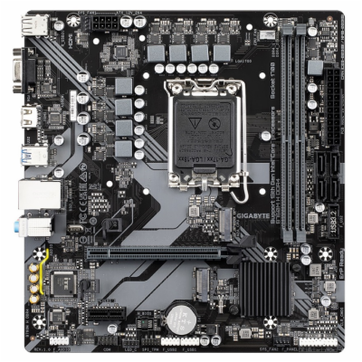 GIGABYTE MB Sc LGA1700 B760M H DDR4, Intel B760, 2xDDR4, ...