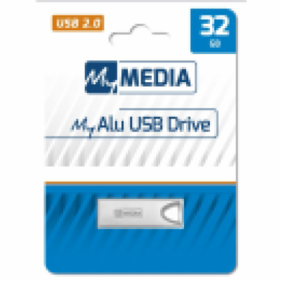 32GB USB Flash 2.0 MyAlu stříbrný, MyMedia