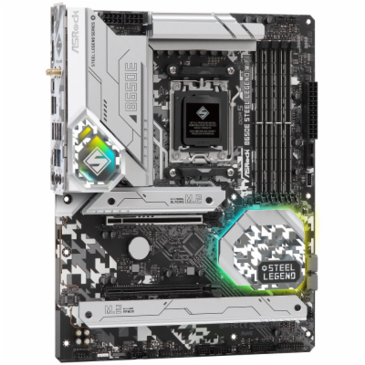 ASRock MB Sc AM5 B650E Steel Legend WIFI, AMD B650, 4xDDR...