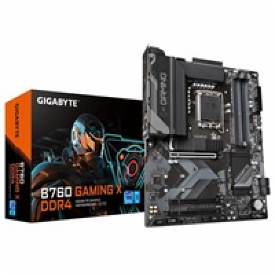 GIGABYTE MB Sc LGA1700 B760 GAMING X DDR4, Intel B760, 4x...