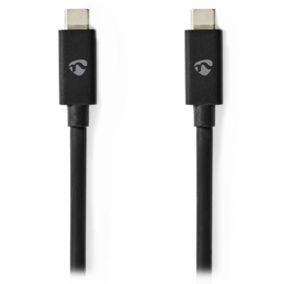 NEDIS kabel USB 4.0 Gen 3x2/ zástrčka USB-C - zástrčka US...