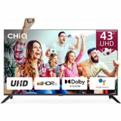 CHiQ U43G7LX TV 43", UHD, smart, Android, Dolby Vision, F...