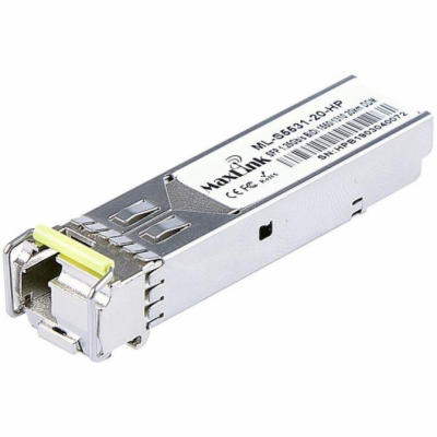 MaxLink 1.25G SFP optický HP modul, WDM(BiDi), SM, Tx 155...