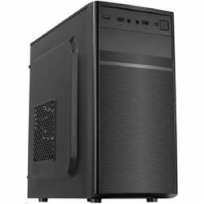 EUROCASE skříň MC X103 black, micro tower, 1x USB 3.0, 2x...