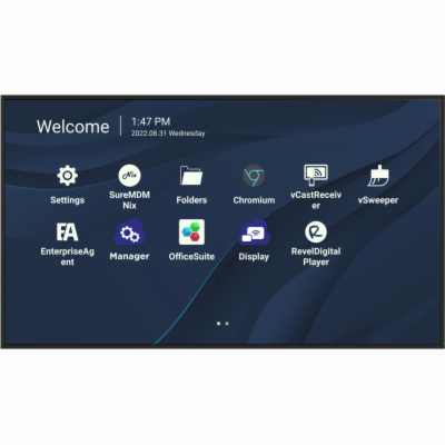 Viewsonic CDE7530 75" 4K 3840x2160/450nits/8ms/3xHDMI/RS2...