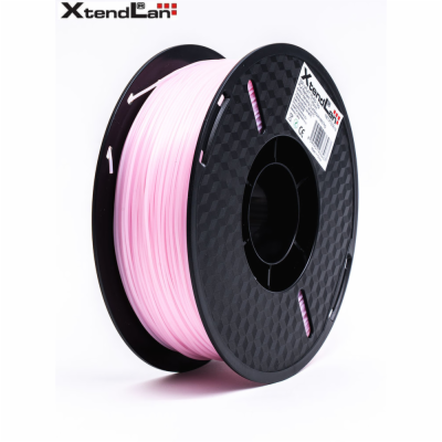 XtendLAN PLA filament 1,75mm svítící červený 1kg