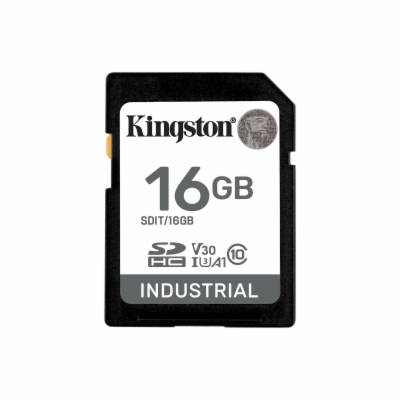 Kingston SDHC 16 GB SDIT/16GB Kingston paměťová karta 16G...