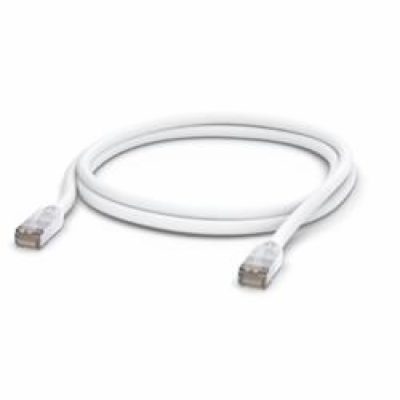 Ubiquiti Patch kabel, venkovní, STP, Cat.5e, 2m, bílá