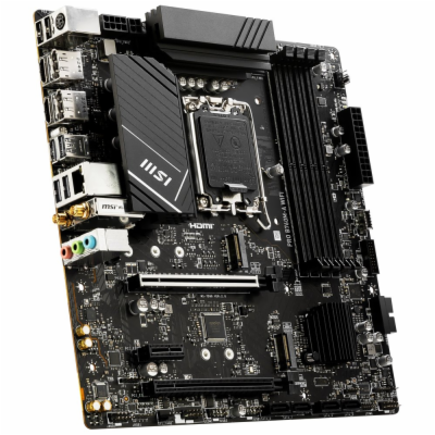 MSI PRO B760M-A WIFI / Intel B760 / LGA1700 / 4x DDR5 / 2...