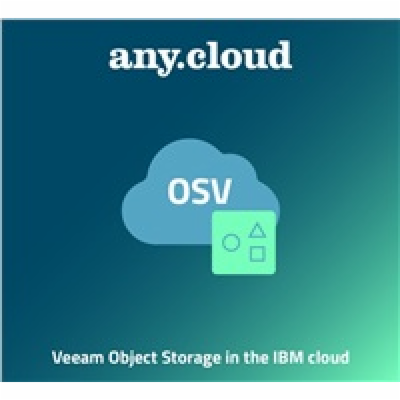 anycloud OSV | anycloud Object Storage for Veeam (100GB/12M)