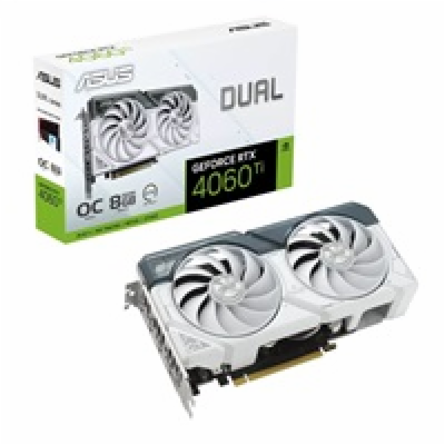 ASUS VGA NVIDIA GeForce RTX 4060 Ti DUAL WHITE OC 8G, 8G ...