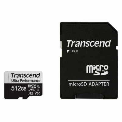 Transcend 512GB microSDXC 340S UHS-I U3 V30 A2 3D TLC (Cl...