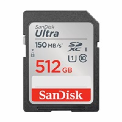 SanDisk SDXC karta Ultra 512GB (150MB/s)