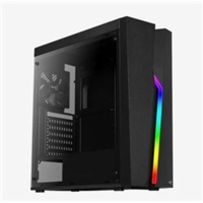 AEROCOOL skříň Bolt, Mid tower, 1x USB 3.0, 2x USB 2.0, 2...