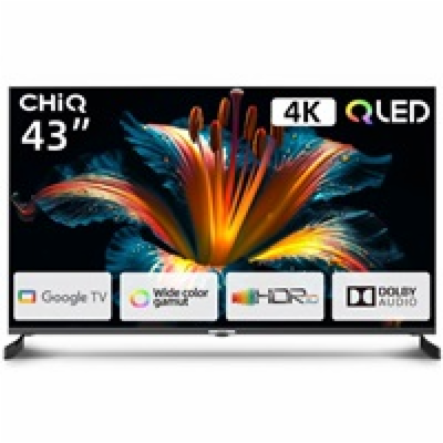 CHiQ U43QM8E TV 43" + 2 roky prodloužená záruka