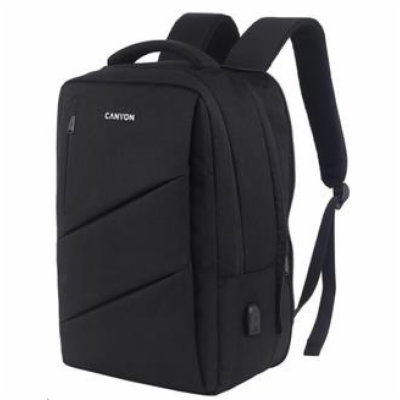 CANYON BPE-5 batoh pro 15.6" ntb, 40 x 30 x 12cm (+6cm), ...