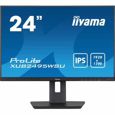 iiyama ProLite/XUB2495WSU-B5/24,1"/IPS/FHD/60Hz/5ms/Black/3R