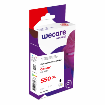 WECARE ARMOR ink kompatibilní s CANON PGi-550XLBK,černá/b...