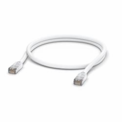 Ubiquiti Patch kabel, venkovní, STP, Cat.5e, 1m, bílá