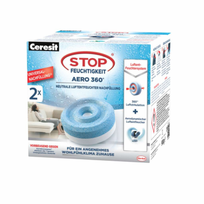 Ceresit Stop vlhkosti AERO 360° tablety, 2 x 450g